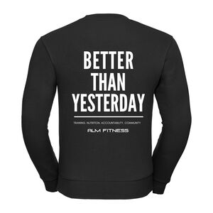 ALM Fitness - Better than Yesterday-Sweatshirt Thumbnail