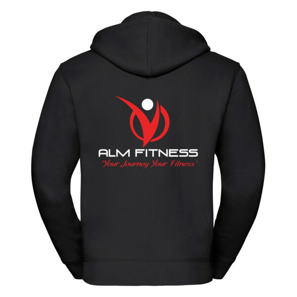 ALM Fitness - Authentic zipped hooded sweat Thumbnail