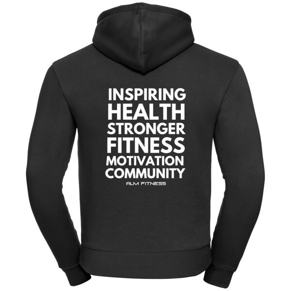 ALM Fitness  - Inspiring Health Authentic Hooded Sweatshirt Thumbnail