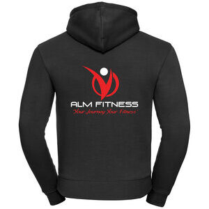 ALM Fitness  - Your Journey Authentic Hooded Sweatshirt Thumbnail
