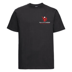 ALM Fitness  - Classic Heavyweight Combed Cotton T-Shirt Thumbnail