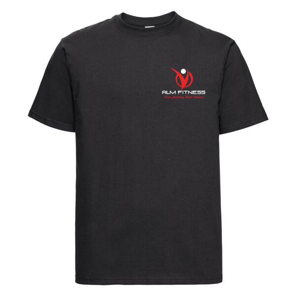 ALM Fitness  - Classic Heavyweight Combed Cotton T-Shirt Thumbnail