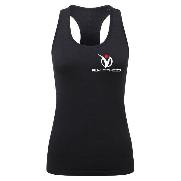 ALM Fitness - Wolf Run Women's Recycled Seamless 3D Fit Multi-Sport Flex Vest Thumbnail