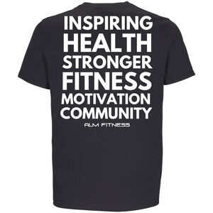 ALM Fitness - GET INSPIRED-UNISEX LEGEND ORGANIC T-SHIRT Thumbnail