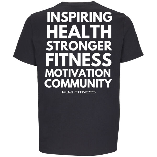 ALM Fitness - GET INSPIRED-UNISEX LEGEND ORGANIC T-SHIRT Thumbnail