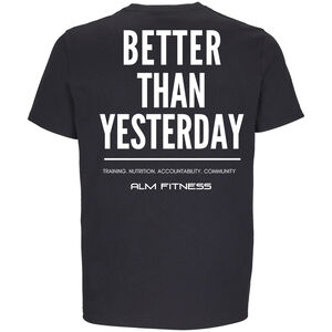 ALM FITNESS -BETTER THAN YESTERDAY-UNISEX LEGEND ORGANIC T-SHIRT Thumbnail