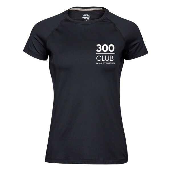 ALM Fitness  - 300 Club Women’s CoolDry tee Thumbnail