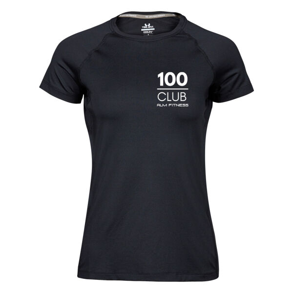 ALM Fitness  - 100 Club Women’s CoolDry tee Thumbnail