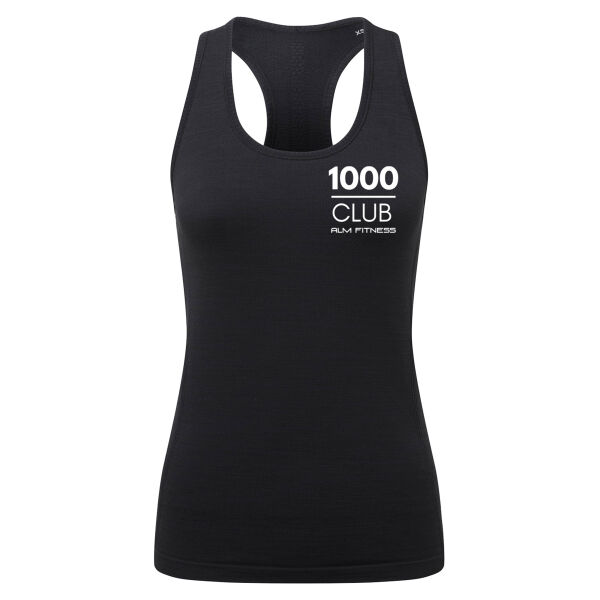 ALM Fitness - 1000 Club Women's Recycled Seamless 3D Fit Multi-Sport Flex Vest Thumbnail