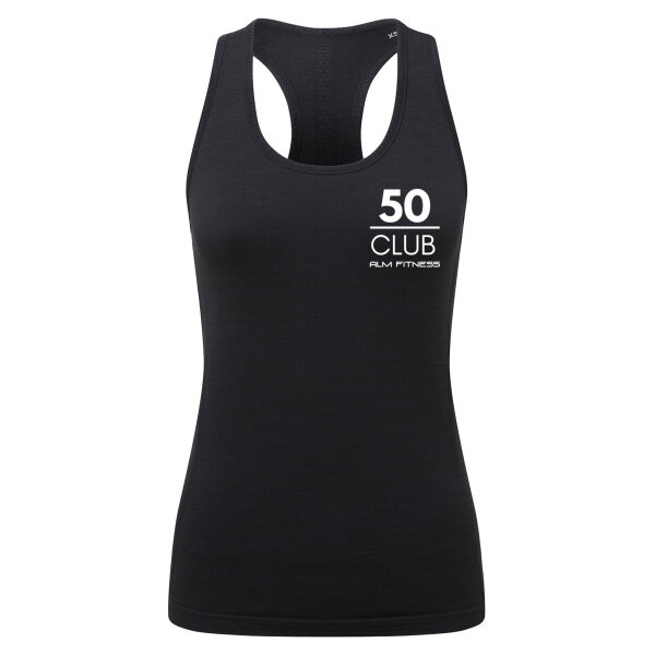 ALM Fitness - 50 Club Women's Recycled Seamless 3D Fit Multi-Sport Flex Vest Thumbnail